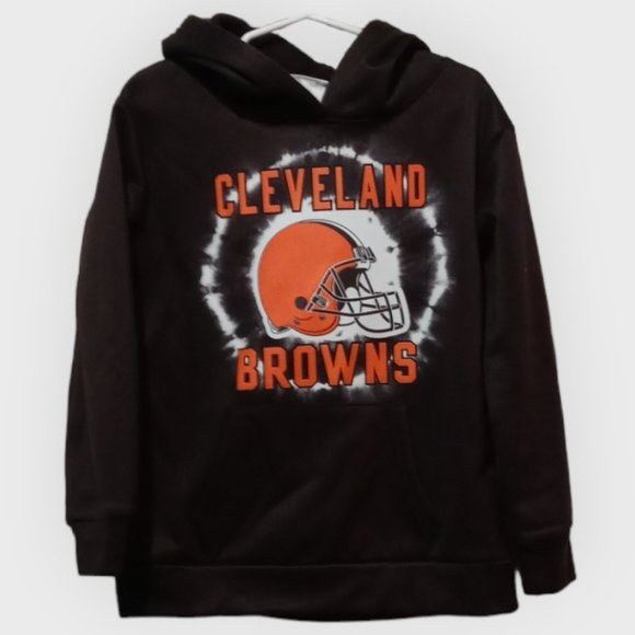 Cleveland Browns Girls' Pullover Hoodie Size XS (4/5) - Picture 1 of 6